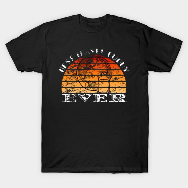 Best Travel Buddy Ever T-Shirt by GMAT